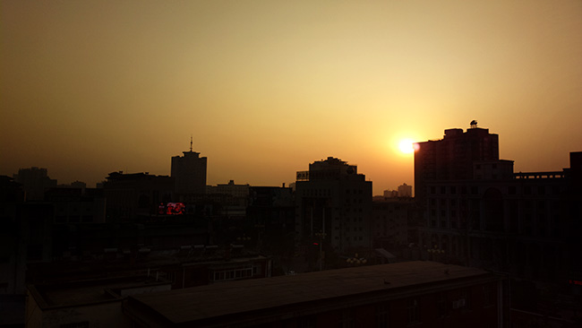 2014年汉中最后一缕阳光……